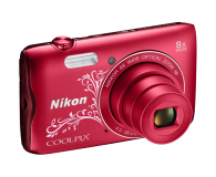 Nikon Coolpix A300 czerwony z ornamentem - 314043 - zdjęcie 4
